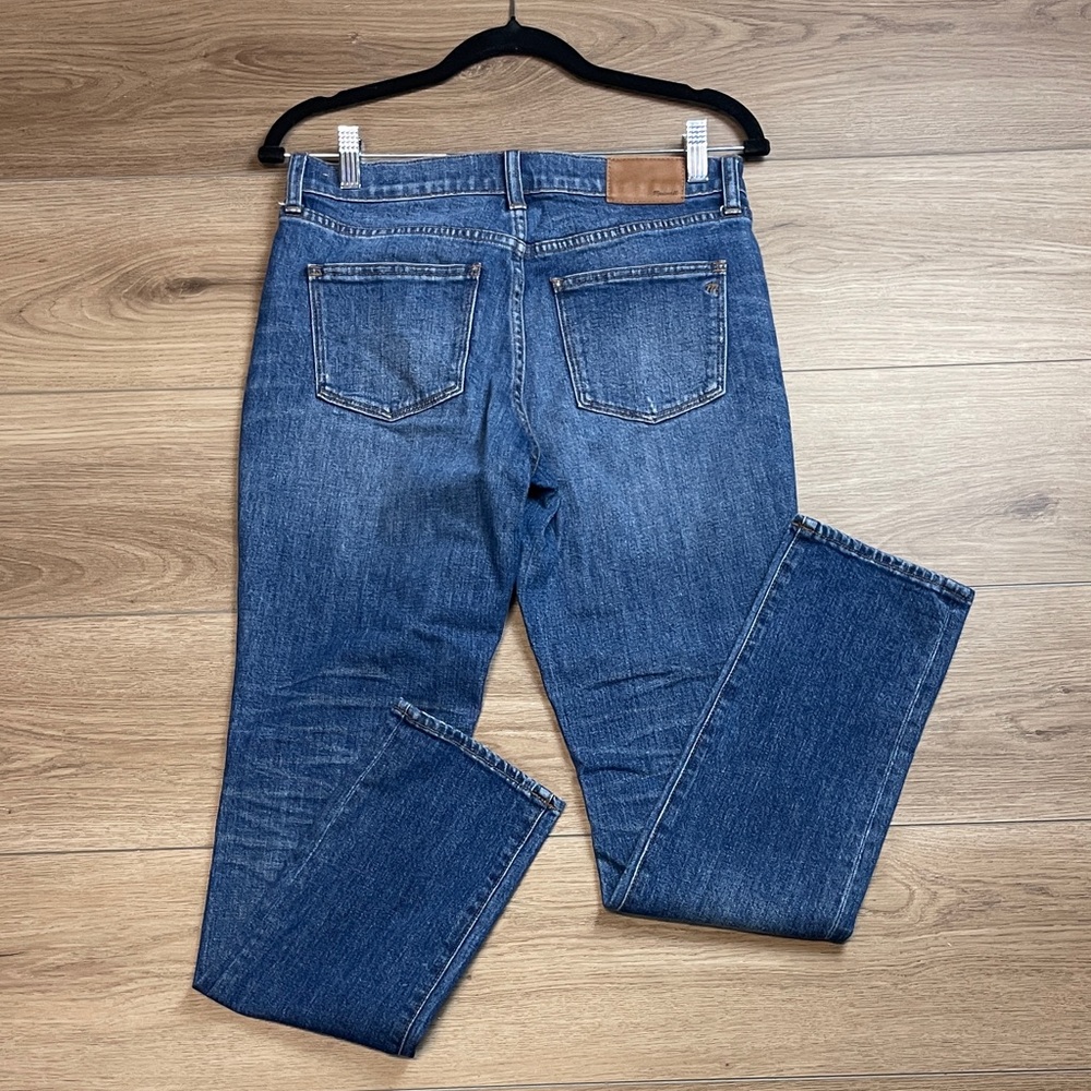 Madewell Jeans The Slim Boyjean Size 25 0 Medium Wash Denim Low to Mid Rise - Picture 2 of 6